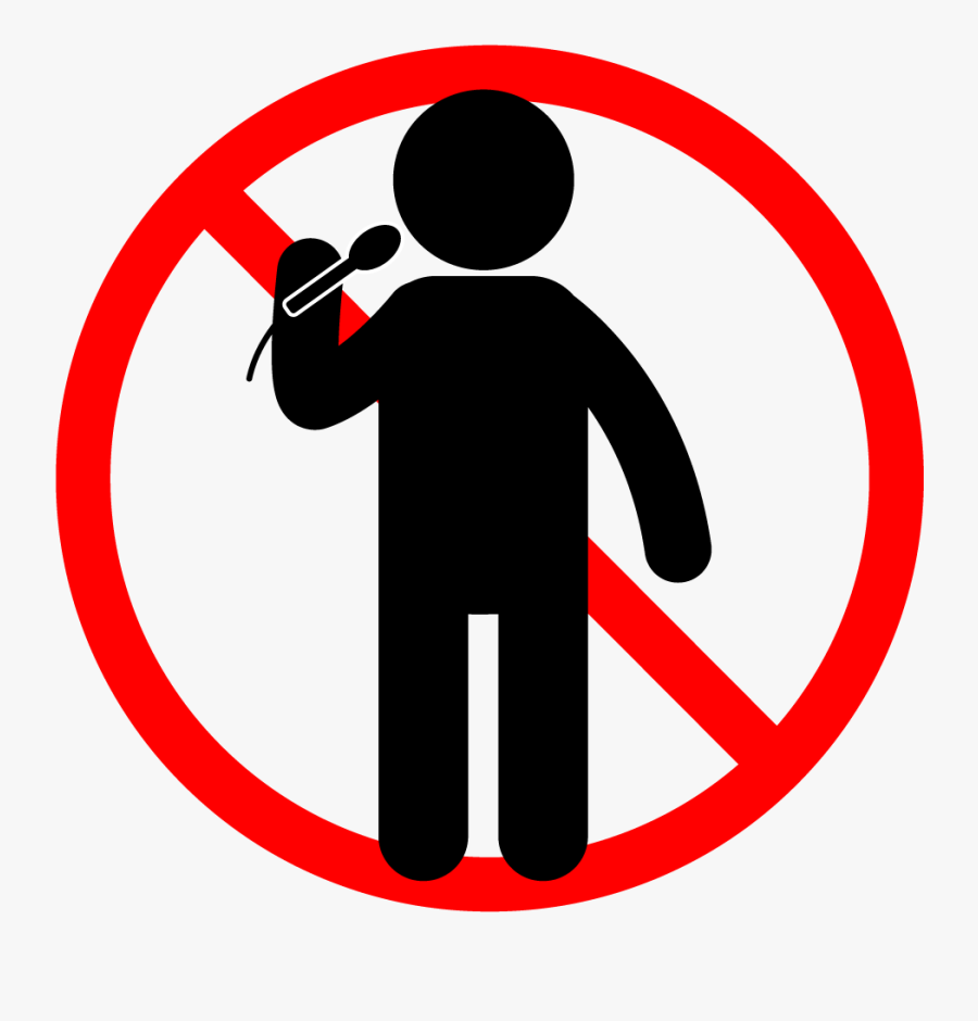 Transparent Karaoke Clip Art - No Trespassing Icon, Transparent Clipart