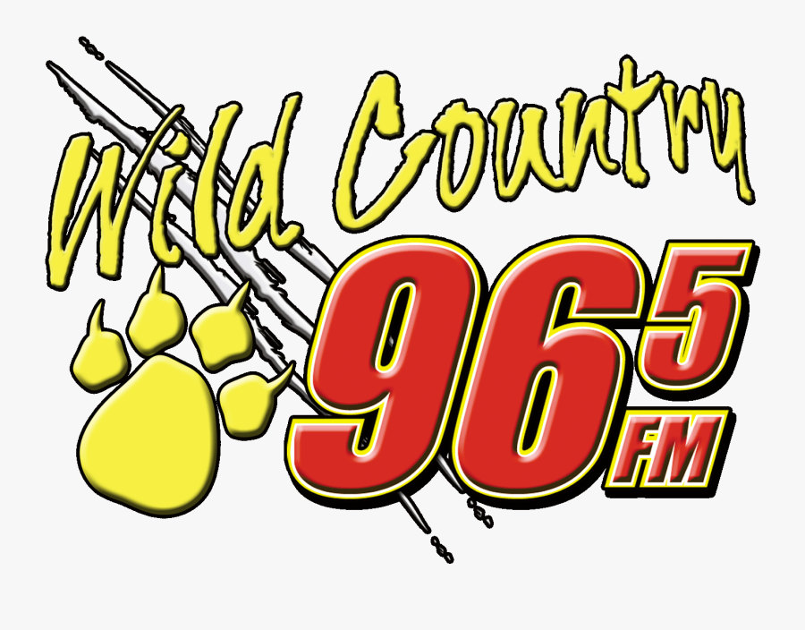 96.5 Wild Country Logo, Transparent Clipart