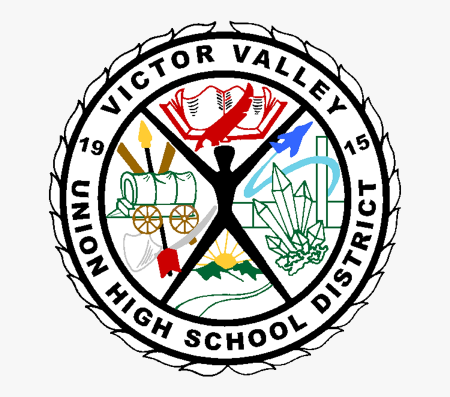 School Logo - Victor Valley Union High School District, Transparent Clipart