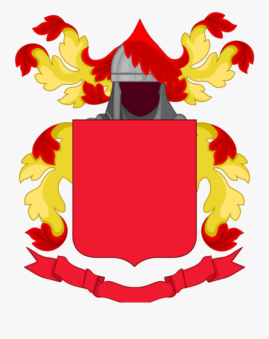 Coat Of Arms Template - Stamford Raffles Coat Of Arms, Transparent Clipart