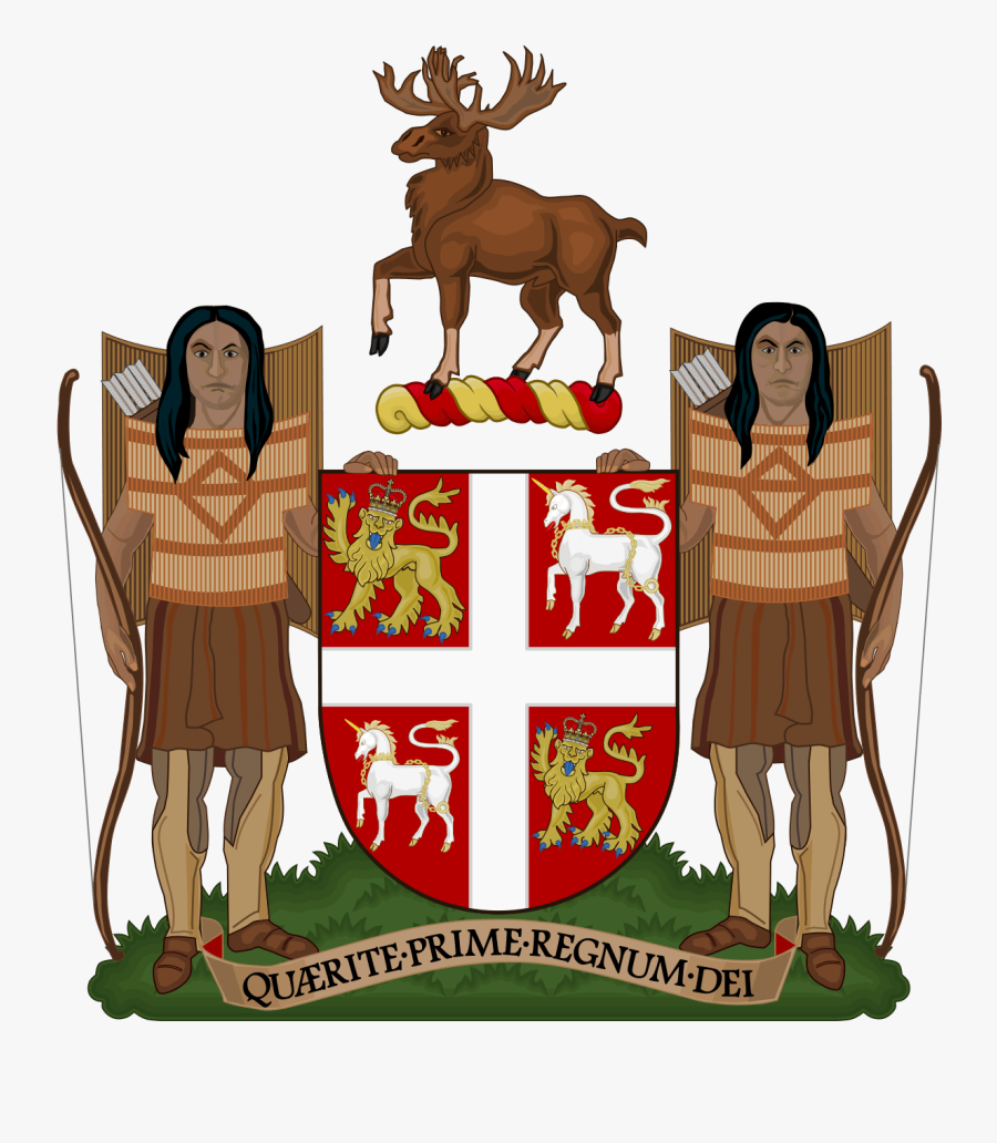Coat Of Arms Of Newfoundland And Labrador - Newfoundland Coat Of Arms, Transparent Clipart