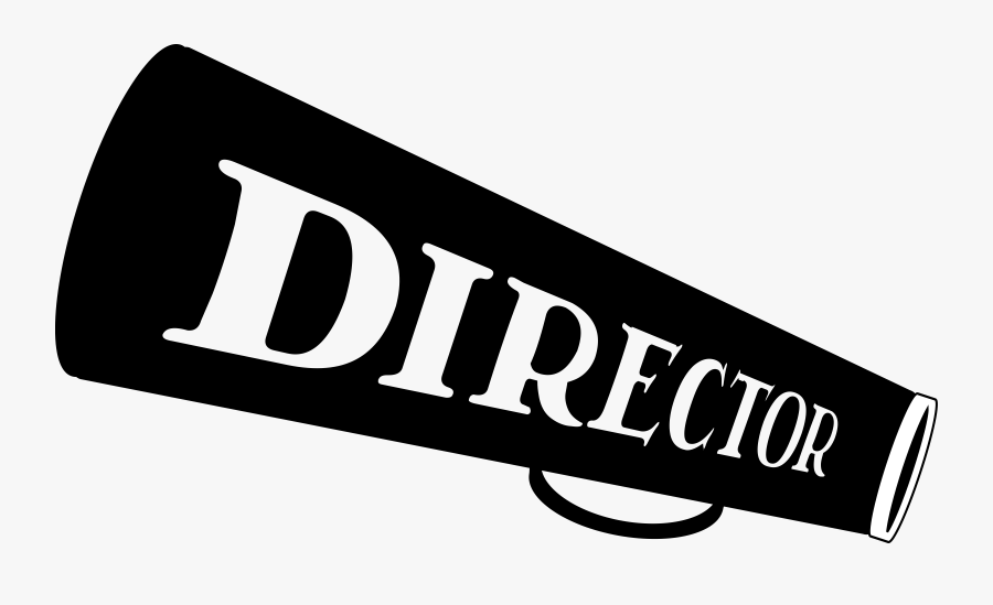 Motion Picture Director Megaphone - Director Megaphone Clipart, Transparent Clipart