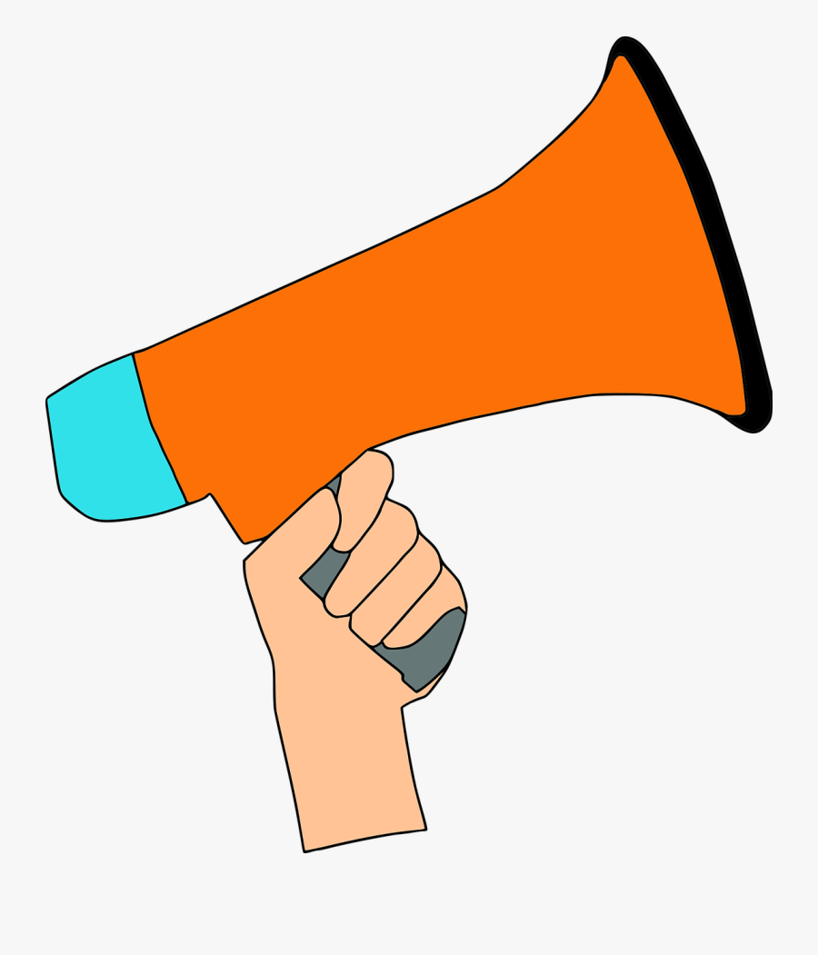 Transparent Megaphone Clipart Png - Сообщение Информации, Transparent Clipart
