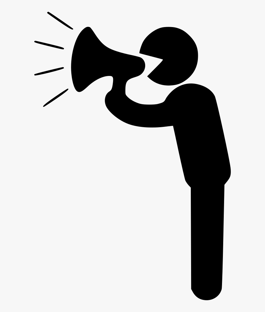 Transparent Megaphone Clipart Png - Megaphone Icon Png Transparent, Transparent Clipart