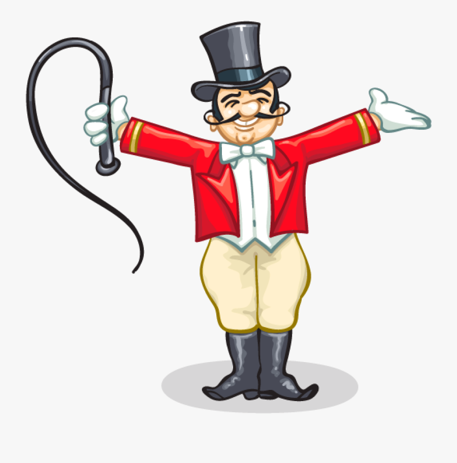 Ringmaster Circus Clown Clip Art - Circus Ringmaster Clipart, Transparent Clipart