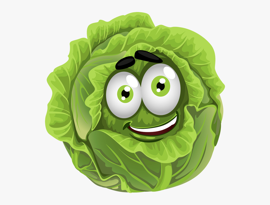 Purple And Green Cabbage, Transparent Clipart