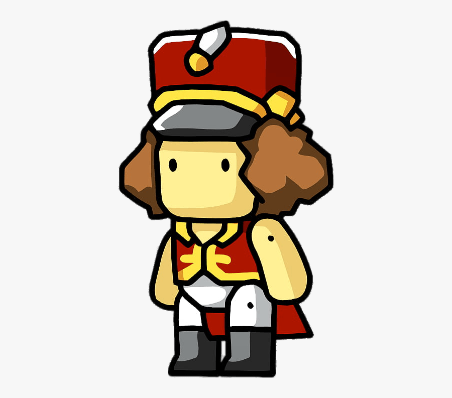 Scribblenauts Circus Attendant Clip Arts - Scribblenauts, Transparent Clipart