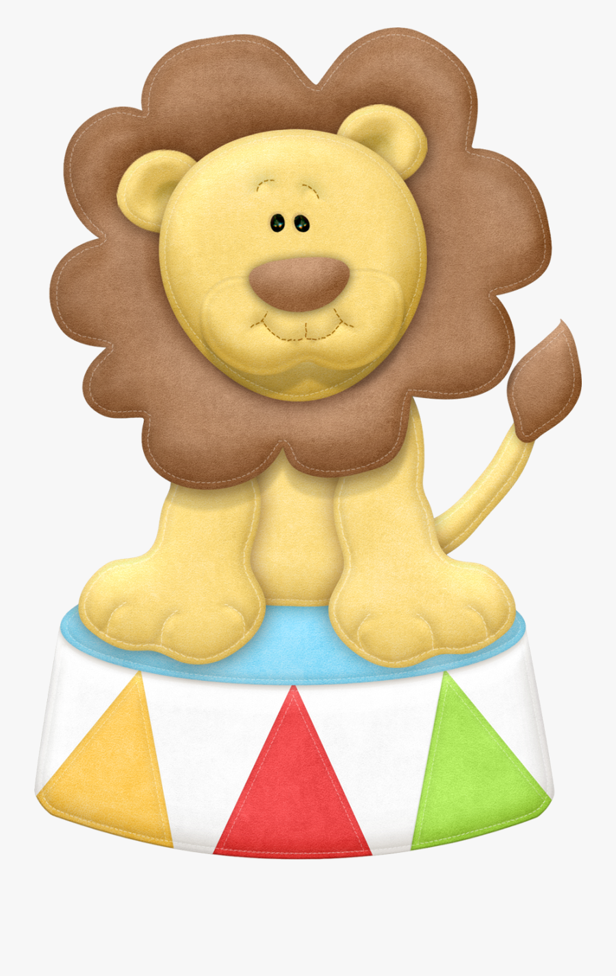 Фотки Lion Clipart, Big Top, Clowning Around, Circus - Baby Circus Animals Clipart, Transparent Clipart