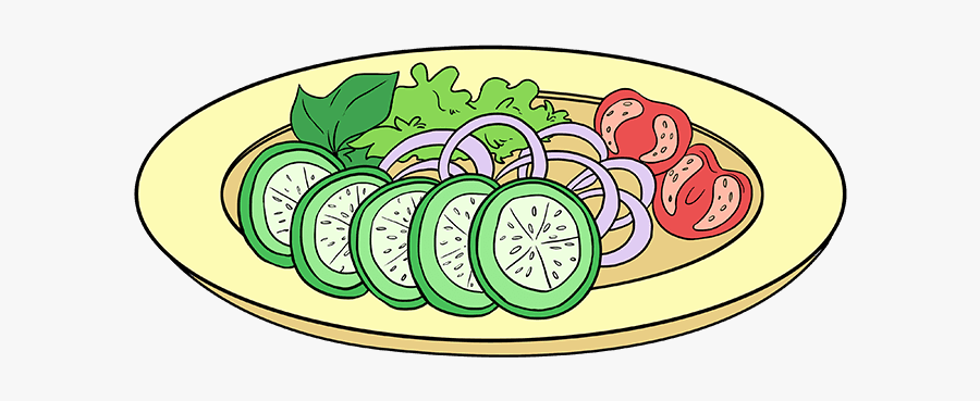 How To Draw Salad - Salad Ka Drawing, Transparent Clipart
