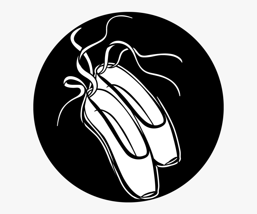 Ballet Shoes - Illustration - Illustration, Transparent Clipart