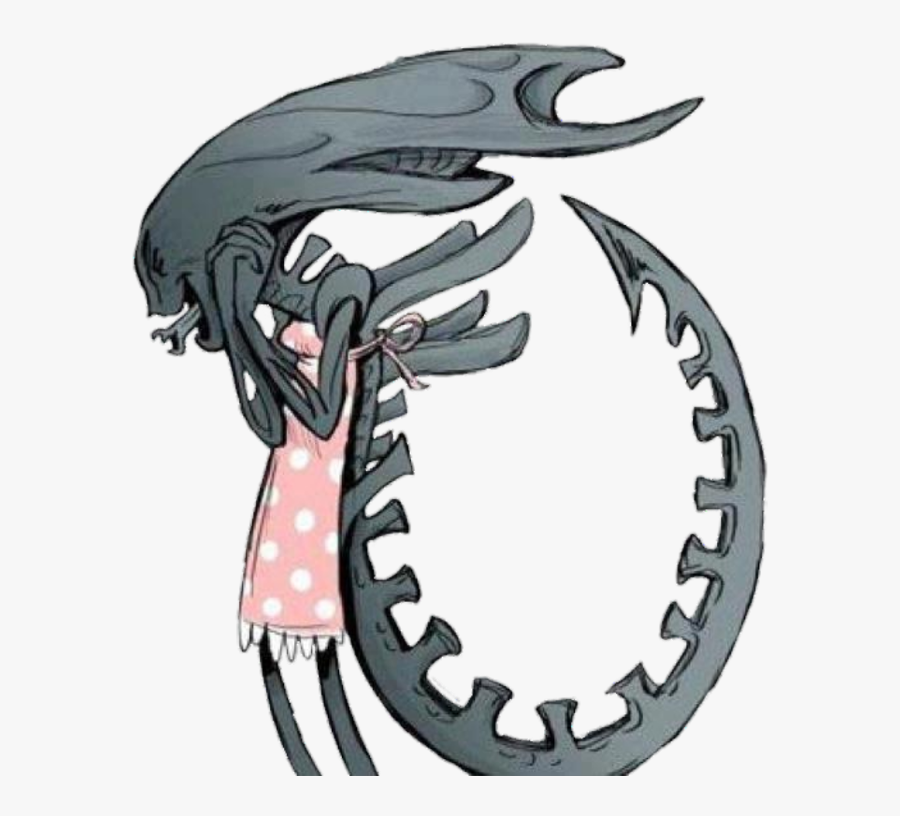 Transparent Xenomorph Clipart - Alien Queen Mother's Day, Transparent Clipart