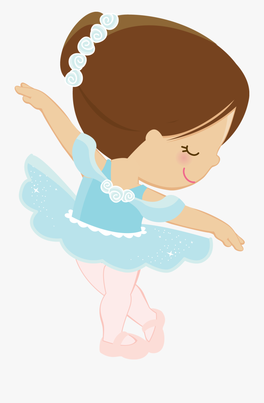 Ballerina Clipart Baby - Bailarina Png Fundo Transparente, Transparent Clipart