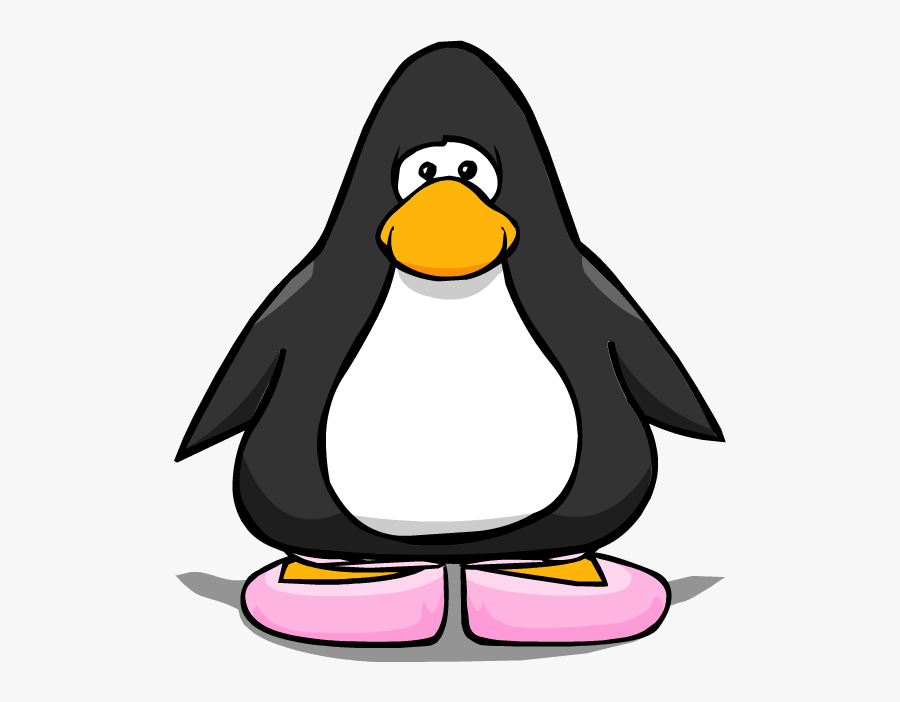 Ballet Shoes From A Player Card - Penguin From Club Penguin, Transparent Clipart