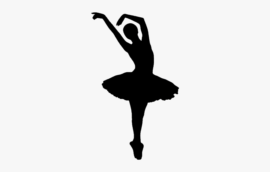 Ballet Dancer Silhouette Ballet Shoe - Ballerina Pattern, Transparent Clipart