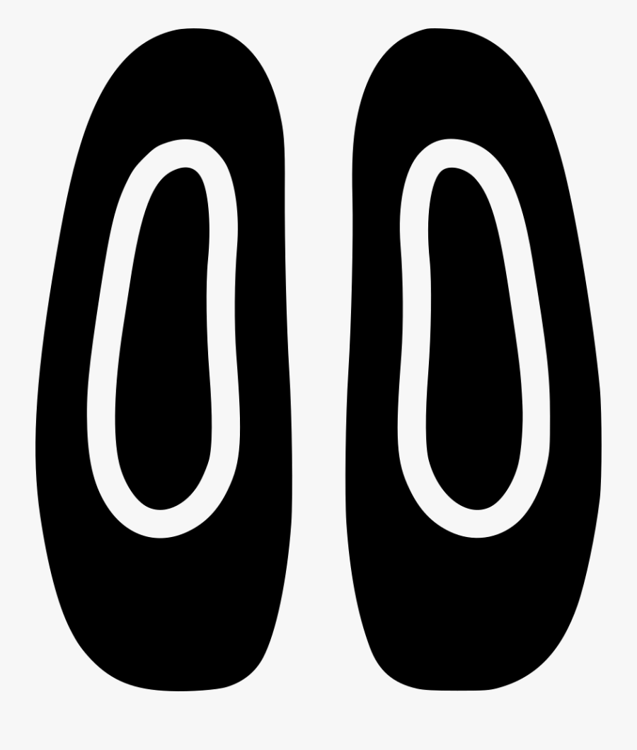 Ballet Shoes - Illustration, Transparent Clipart