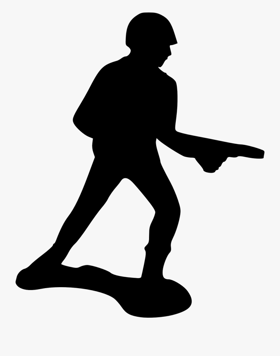 Download Unixtitan Powerpoint On Library Army Huge - Silhouette Football Player Clipart, Transparent Clipart