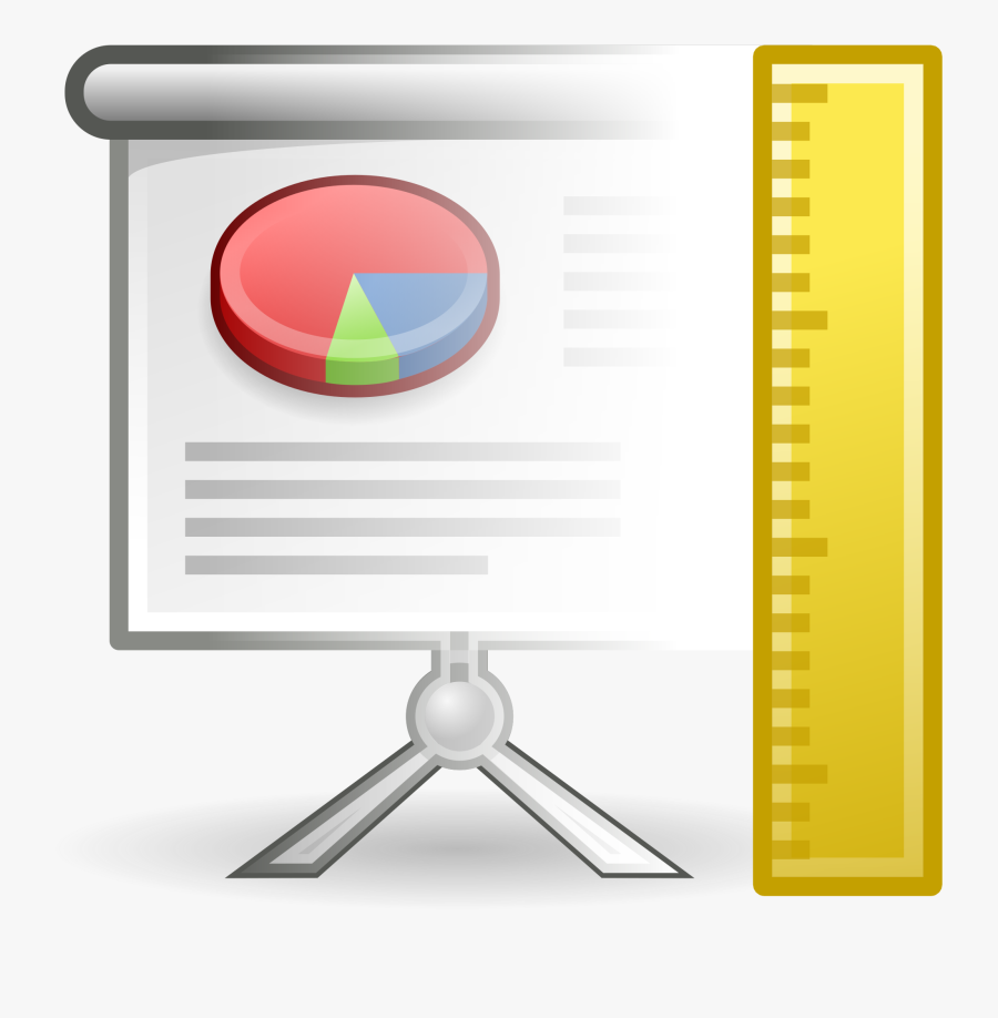 Presentation Program Microsoft Computer - Clipart Images Of Presentations, Transparent Clipart