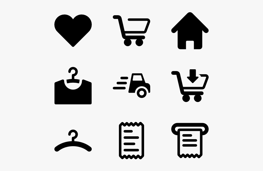 Clip Art Transparent Download Icon Packs Vector - Shopper Icon Png, Transparent Clipart