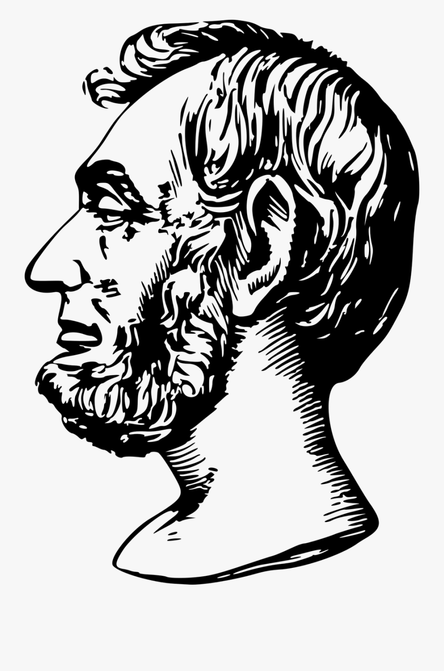 Abraham Lincoln America American Free Picture - Abraham Lincoln, Transparent Clipart
