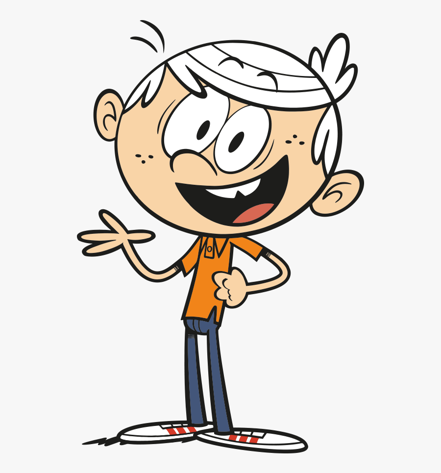 Lincoln Clipart Loud - Loud House Coloring Pages, Transparent Clipart