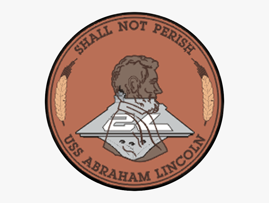 Transparent Abe Lincoln Clipart - Uss Abraham Lincoln Logo, Transparent Clipart