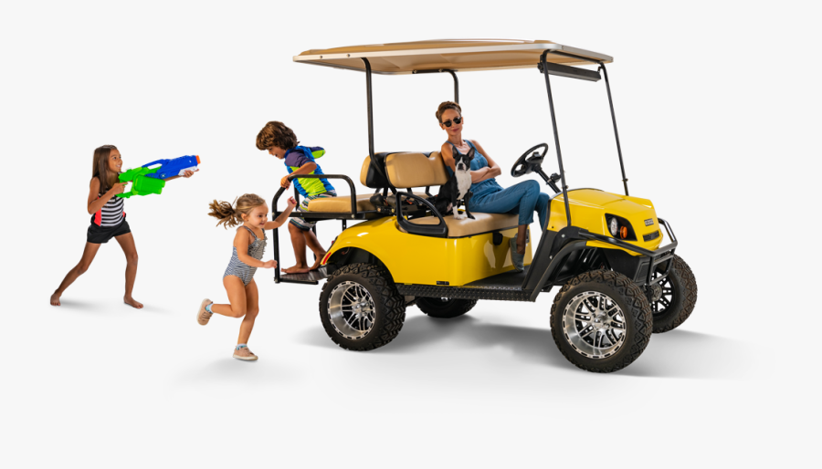 Famdamily - Golf Car Png, Transparent Clipart