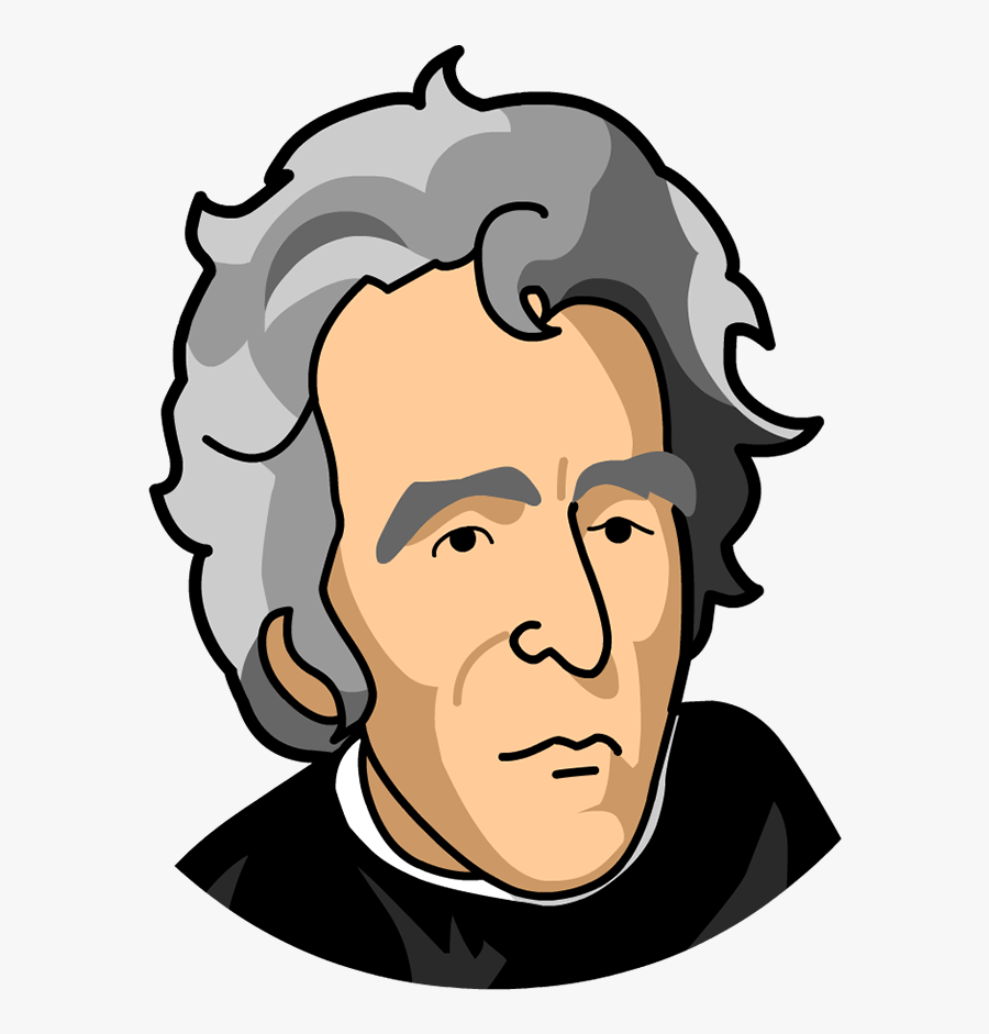 Cartoon Pictures Of Andrew Jackson Clipart , Png Download - Cartoon Picture Of Andrew Jackson, Transparent Clipart