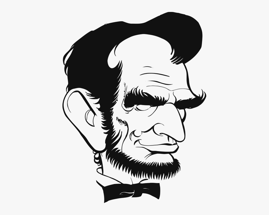 Abraham Lincoln, America, Caricature, Drawing - Cartoon Drawings Of Abraham Lincoln, Transparent Clipart