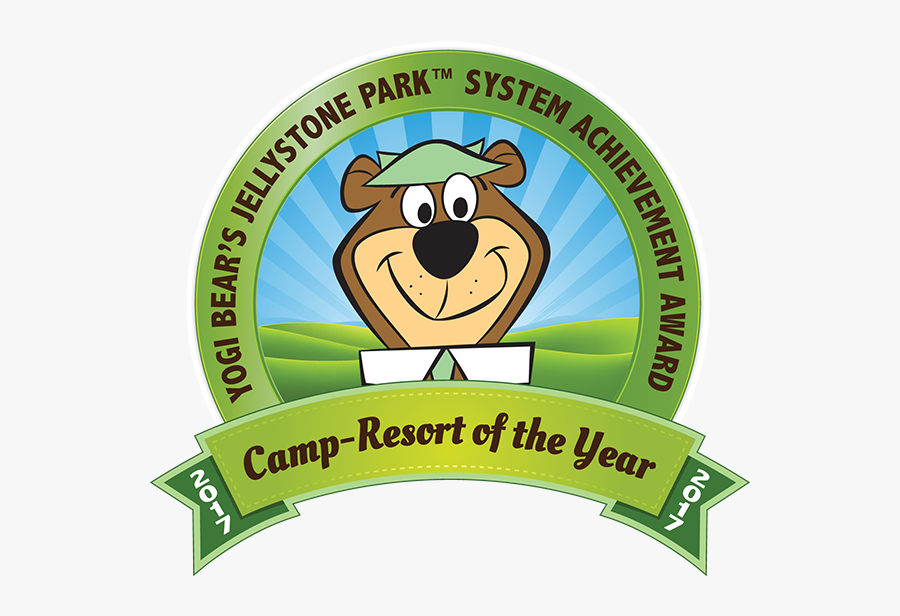 Jellystone Park 2017 Camp-resort Of The Year Award - Yogi Bear's Jellystone Park Camp Resort Logo, Transparent Clipart