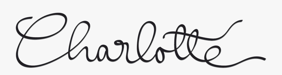 Charlotte Olsson - Calligraphy, Transparent Clipart