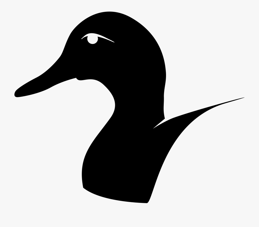 American Pekin Duck Bird Goose Mallard - Siluet Bebek, Transparent Clipart