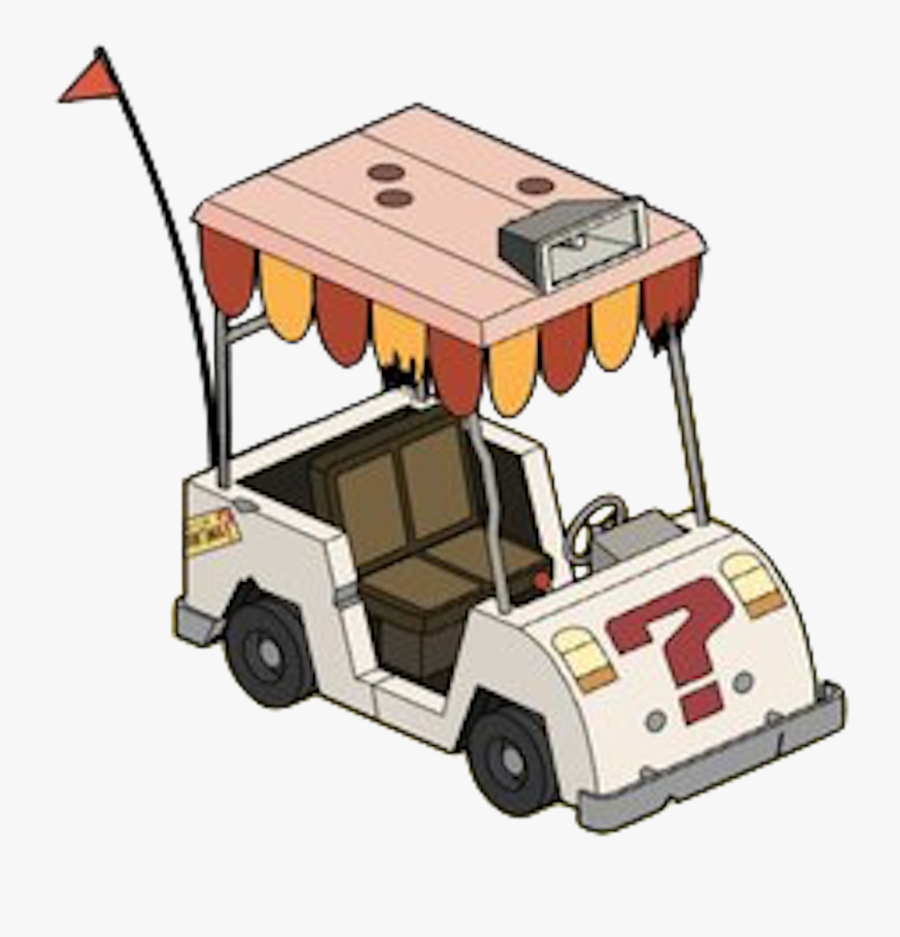Mystery Cart - Golf Cart, Transparent Clipart