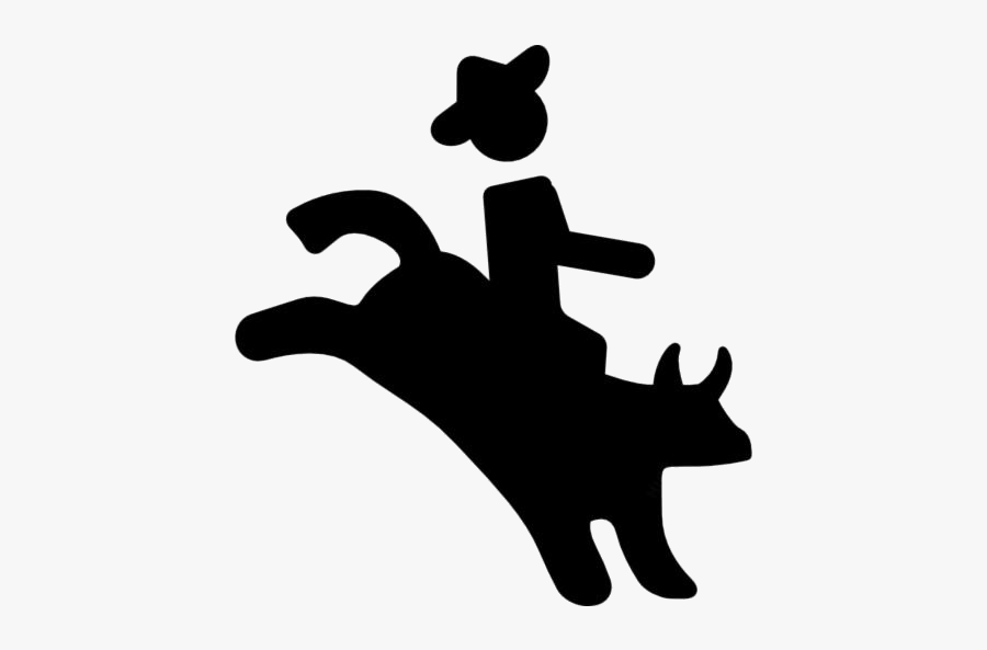 Transparent Rodeo Animal Png Clip Art - Rodeo Icon, Transparent Clipart
