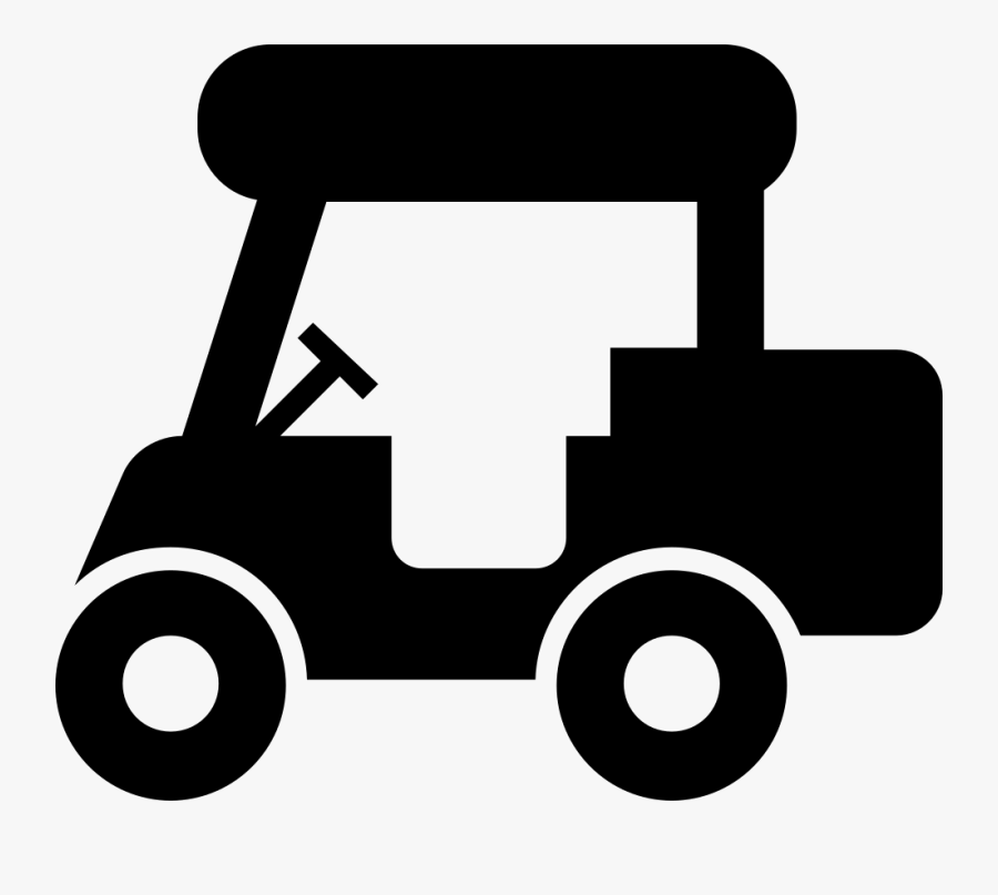 Golf Cart - Golf Cart Icon Png, Transparent Clipart