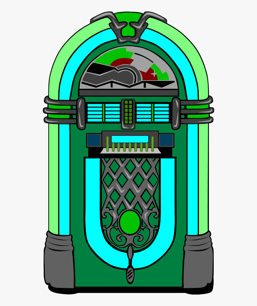 Fifties Clip Art - Jukebox Png, Transparent Clipart