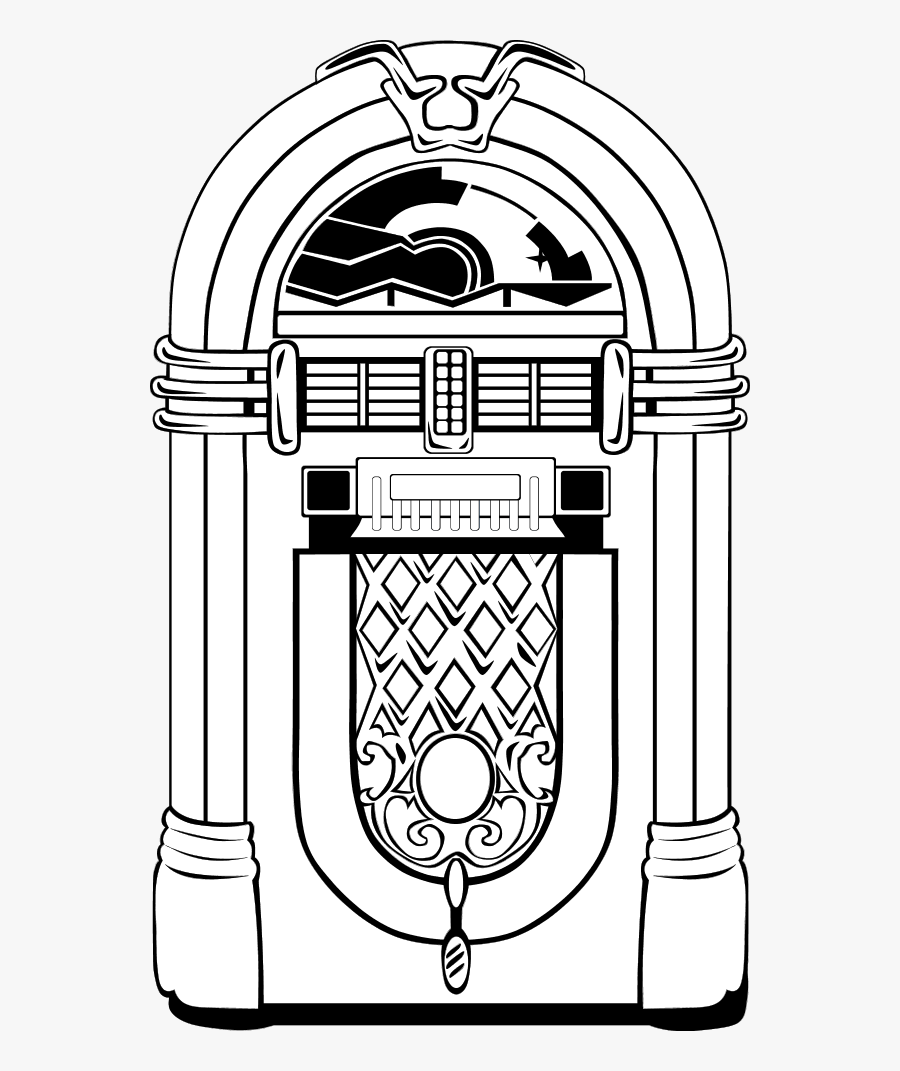 Jukebox - Clipart - Jukebox Clipart, Transparent Clipart