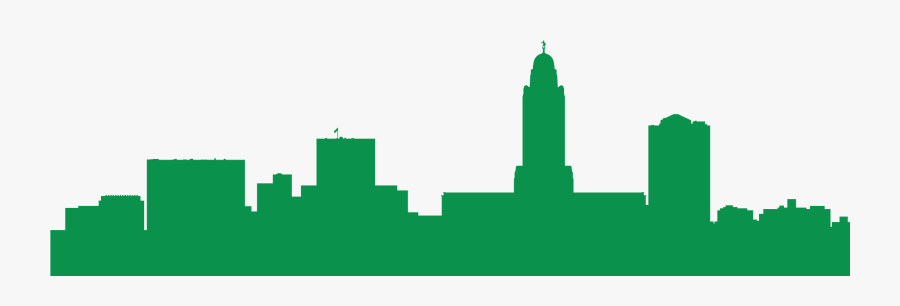 Lincoln Skyline Close - Illustration, Transparent Clipart