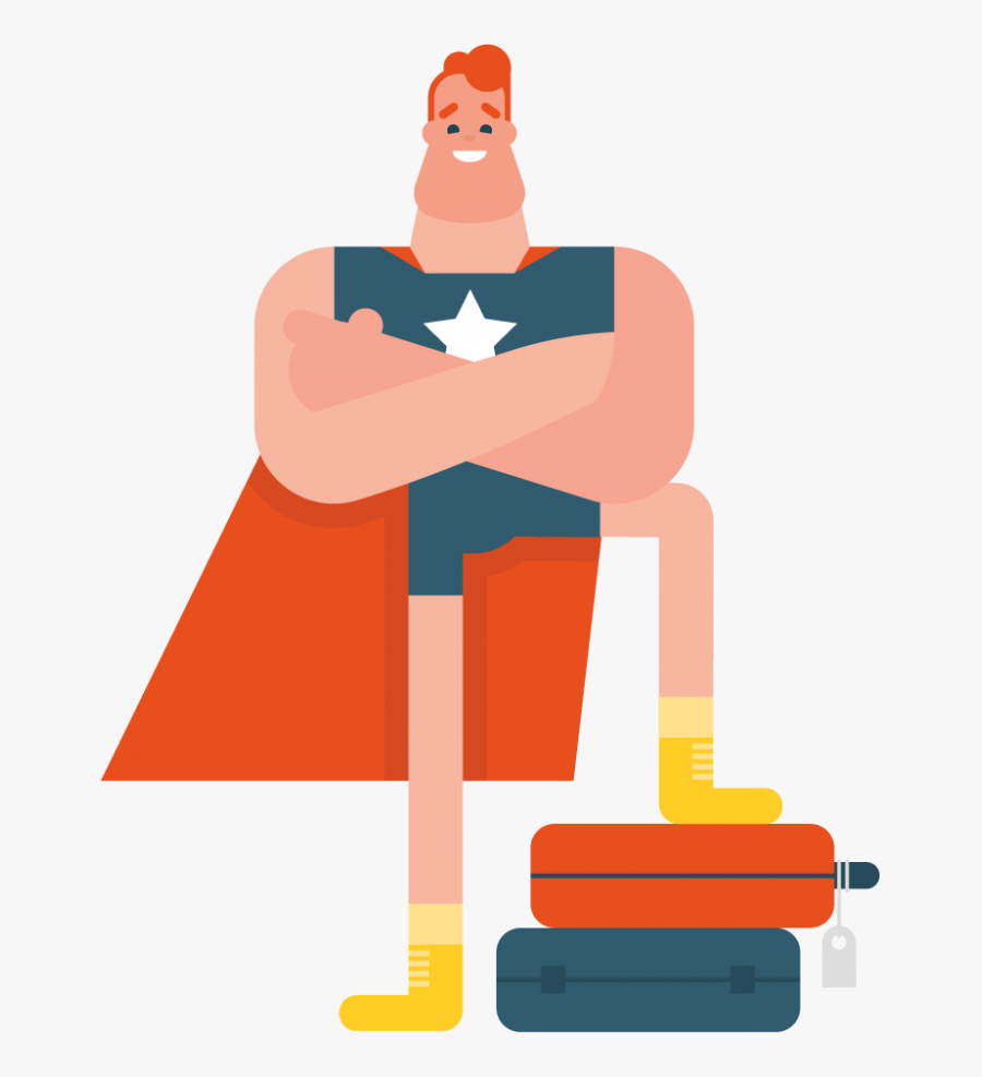 Vector Transparent Download Locker Clipart Storage - Luggage Hero, Transparent Clipart