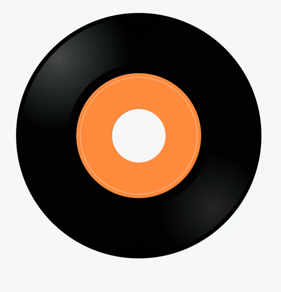 Album Clip Art At - Vinyl 45 Record Png, Transparent Clipart