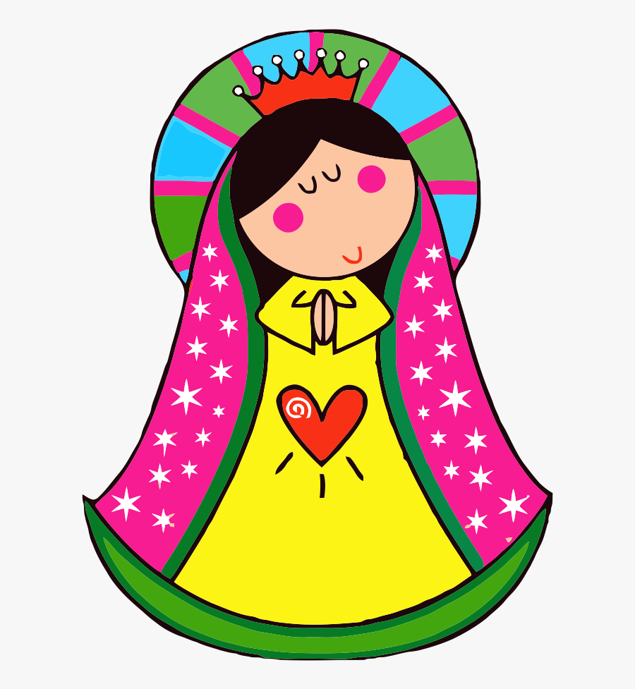 Clip Library Confirmation Clipart Virgencita - Virgencita Porfis, Transparent Clipart