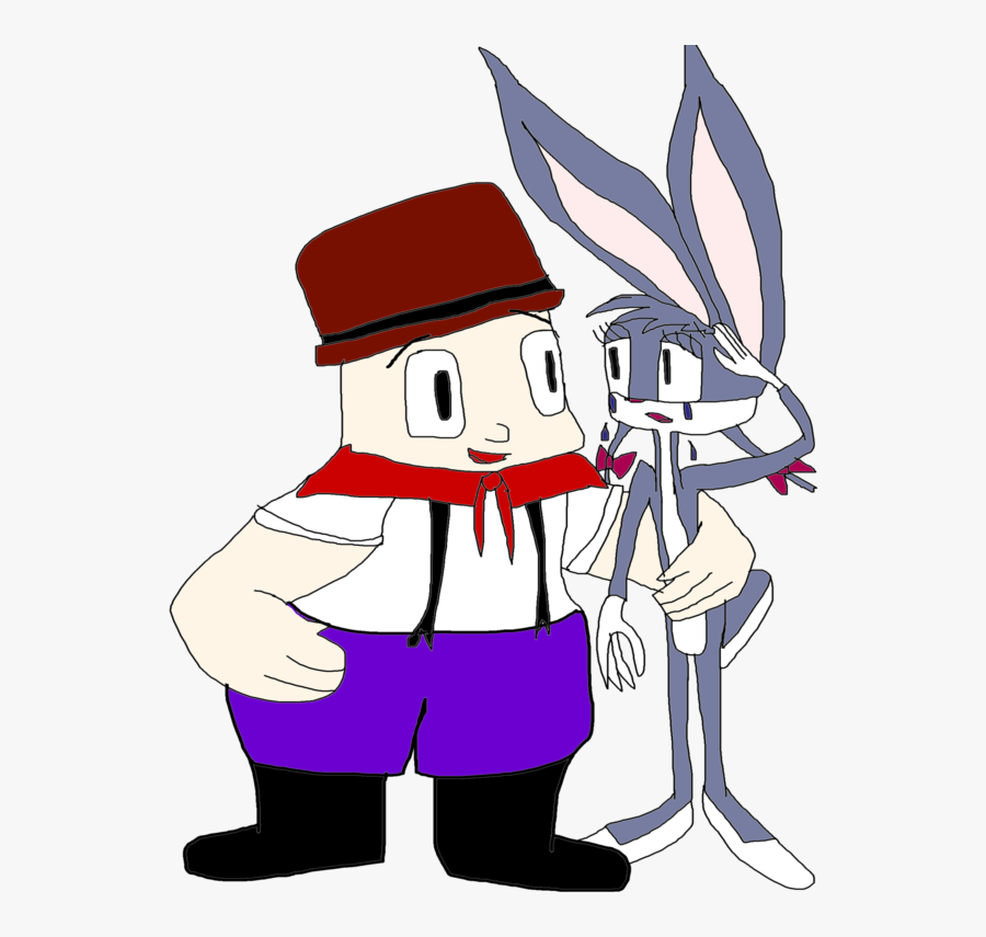 Elmer Fudd And Katie Bunny The Wacky Wabbit By 10katieturner - Illustration, Transparent Clipart