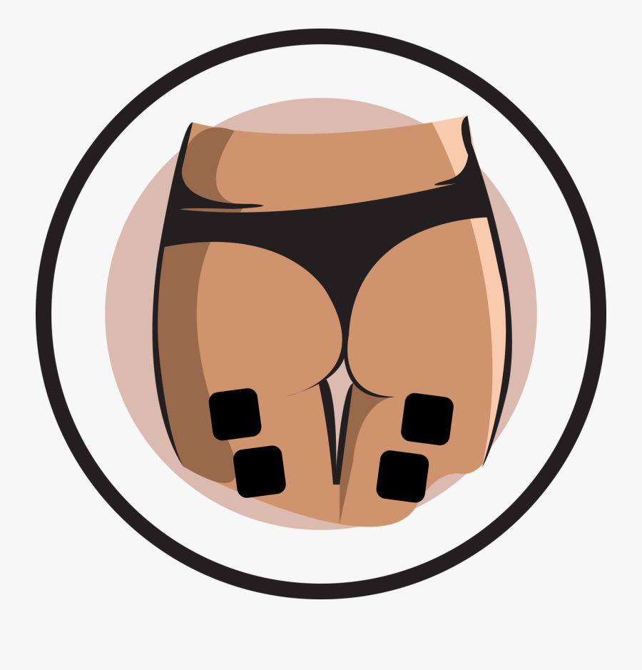 Injury Clipart Transparent Free - Estim Placement Pads, Transparent Clipart