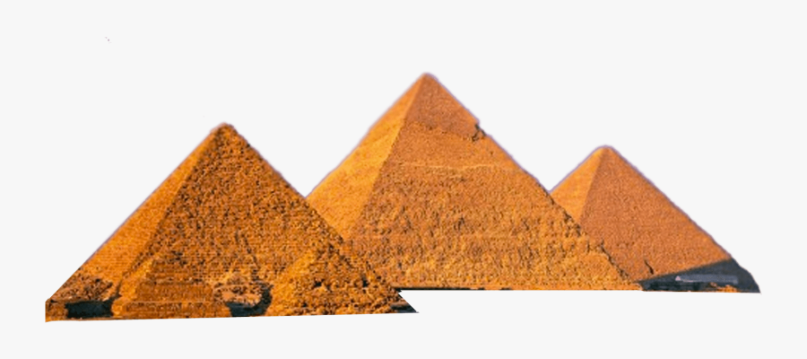 Pyramids 3 Egypt - Great Pyramid Of Giza, Transparent Clipart