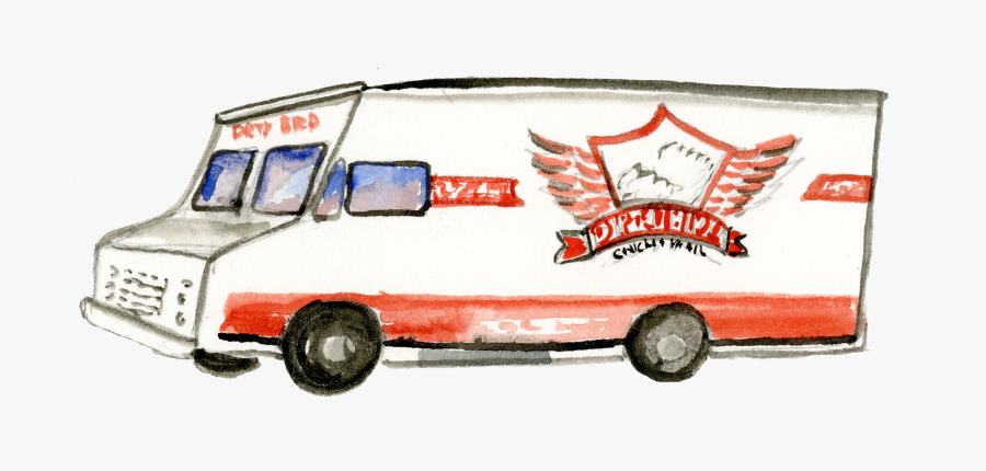 Dirty Bird Chicken And Waffles - Van, Transparent Clipart