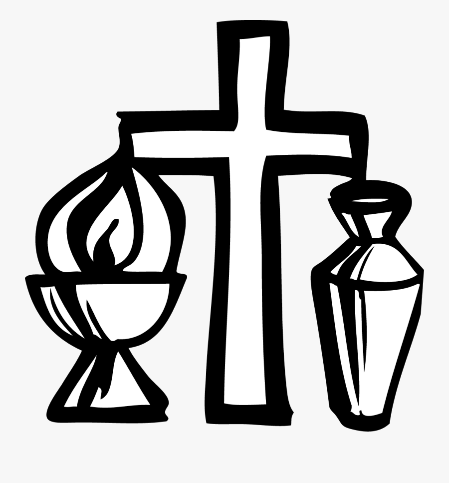 Wilderness - Clipart - Symbol Of Anointing With Chrism, Transparent Clipart