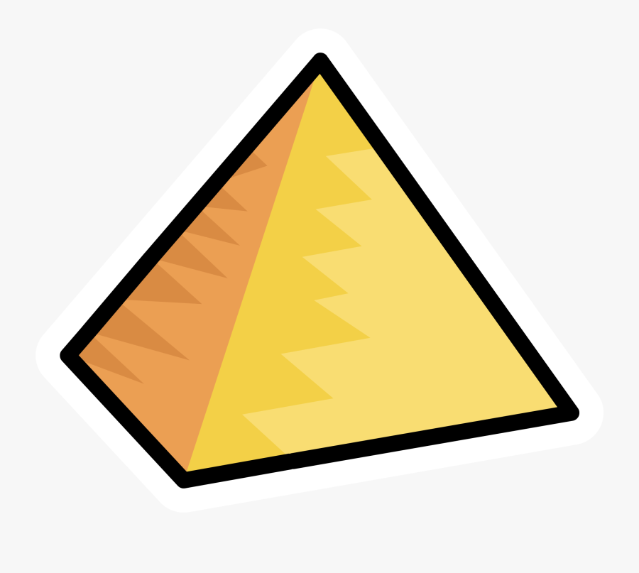 Egyptian Pyramids Club Penguin The Pyramid Principle - Pyramid Clipart Transparent, Transparent Clipart