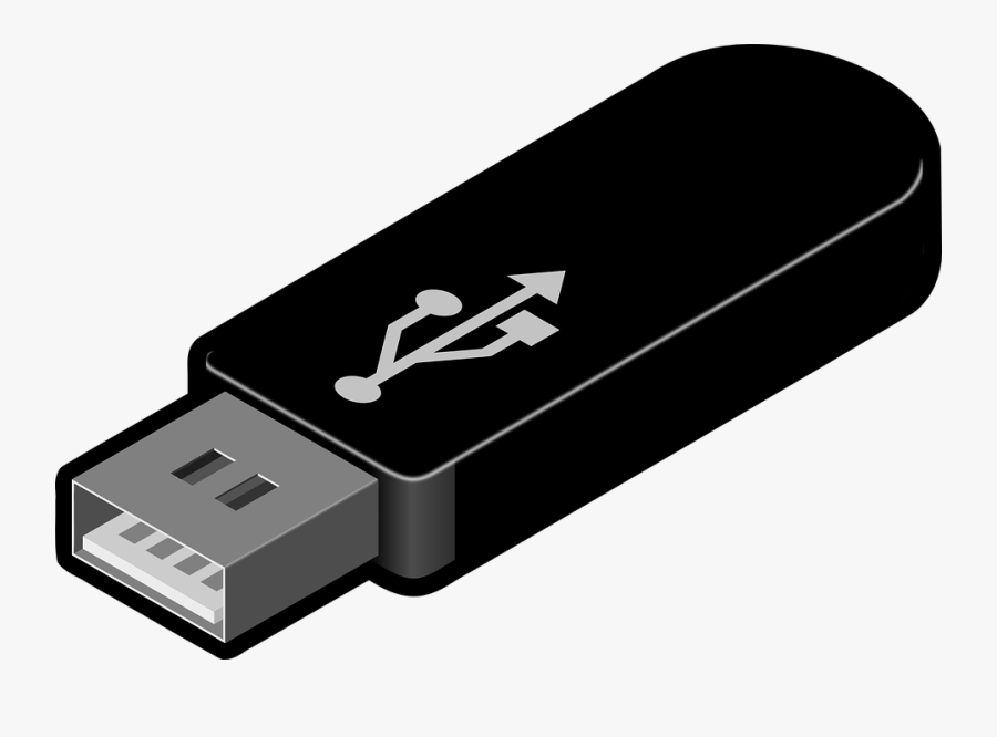 Memory Cliparts - Usb Flash Drive Clipart, Transparent Clipart