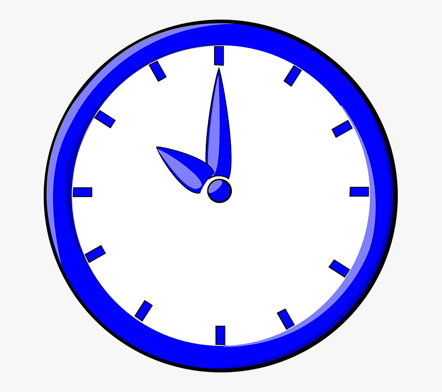 9 O"clock Clip Art Free Vector 4vector - Clock Clipart, Transparent Clipart