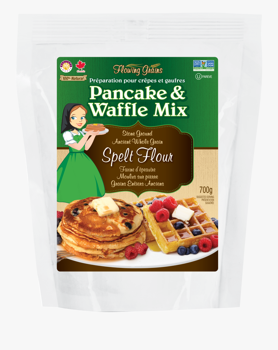 Barley Mix Pancakes - Belgian Waffle, Transparent Clipart