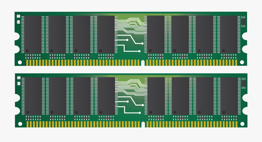 Ram Computer Modules Png Clipart - Computer Memory Clipart, Transparent Clipart